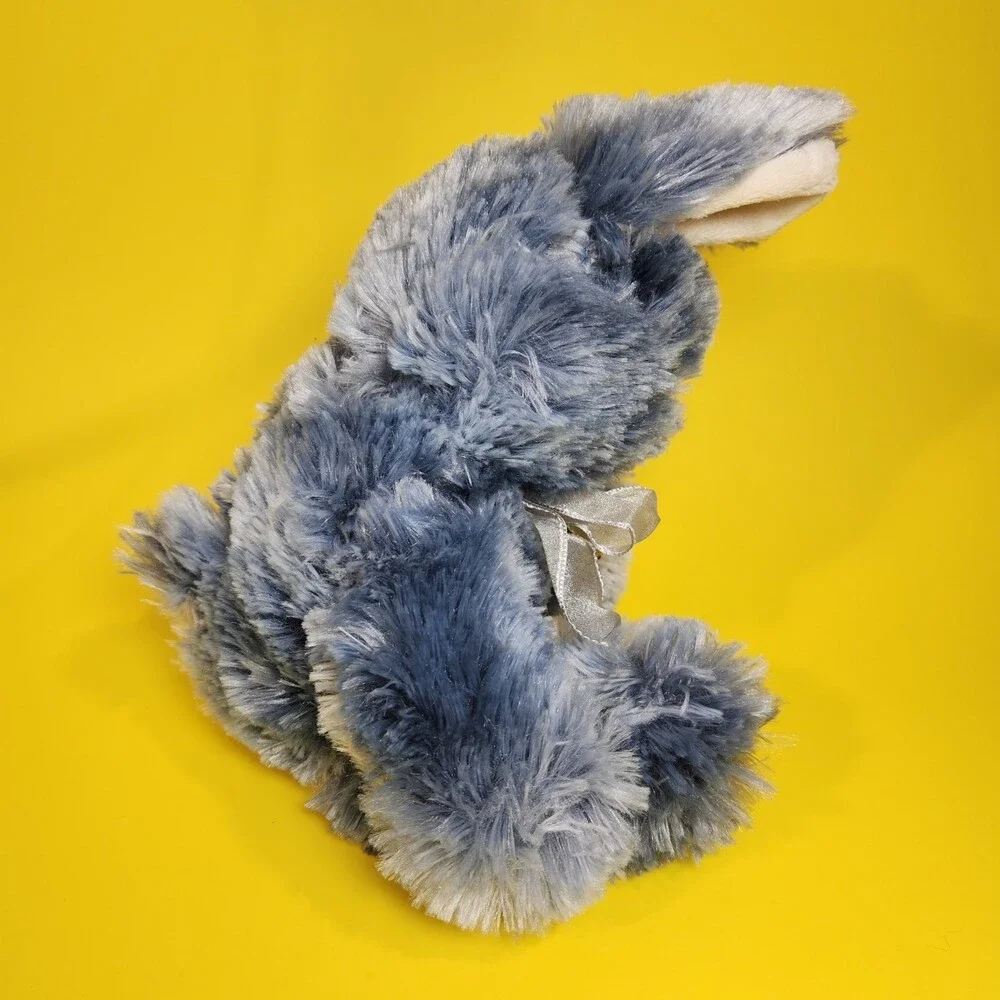 Dan Dee Collector’s Choice Rabbit Plush Blue Marble Bunny  2019 Shaggy Fluffy To